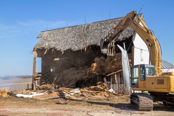 Barn Demolition in College Station