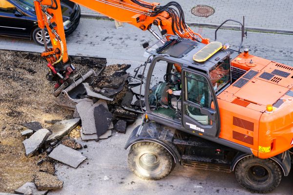 Asphalt Demolition in College Station