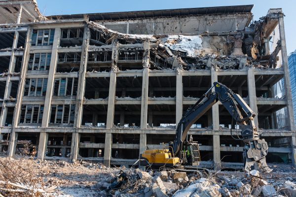 Commercial Building Demolition in College Station